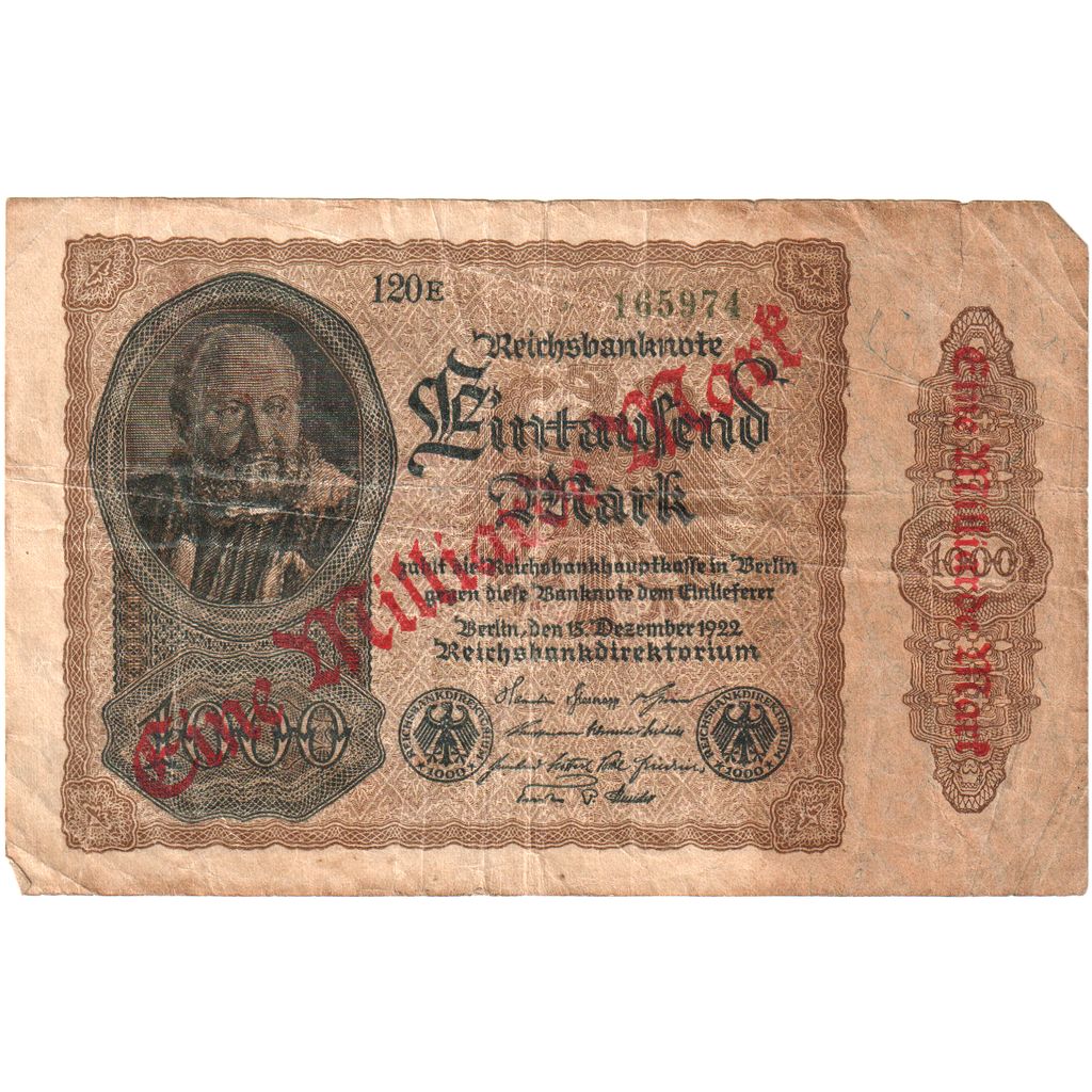 Alemania, 1 Milliarde Mark on 1000 Mark, MBC