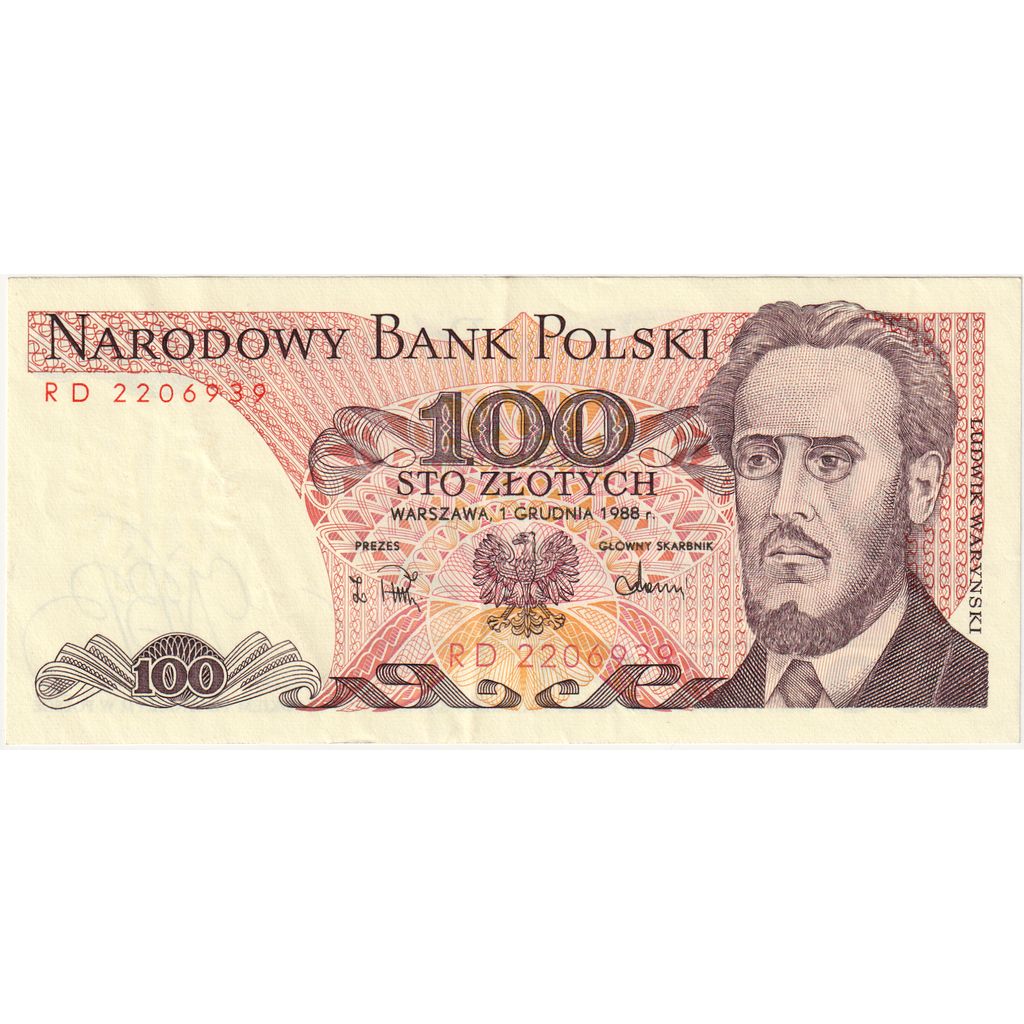 Polonia, 100 Zlotych, 1986-06-01, FDS