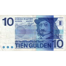 Netherlands, 10 Gulden, 1968-04-25, EF(40-45)
