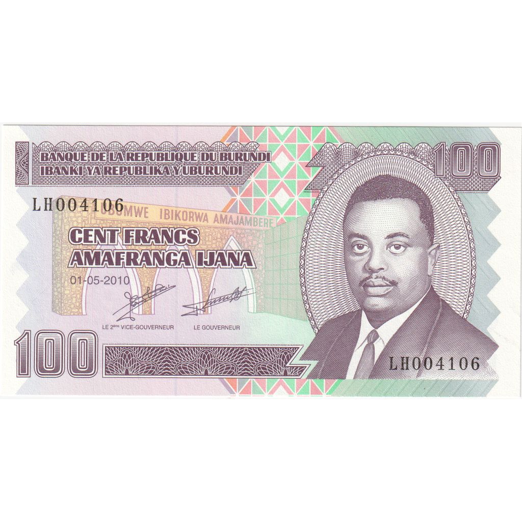 Burundi, 100 Francs, 1997-12-01, NEUF