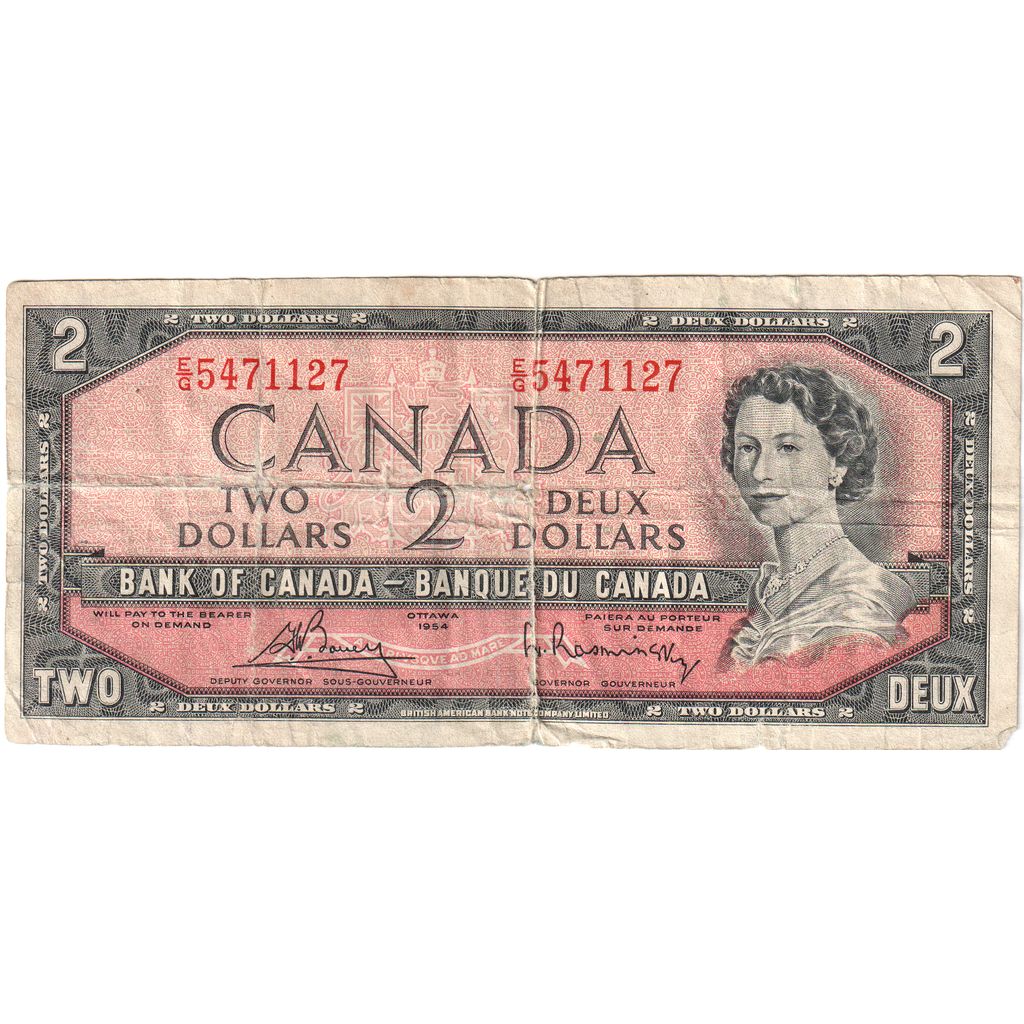 Canada, 2 Dollars, TB+