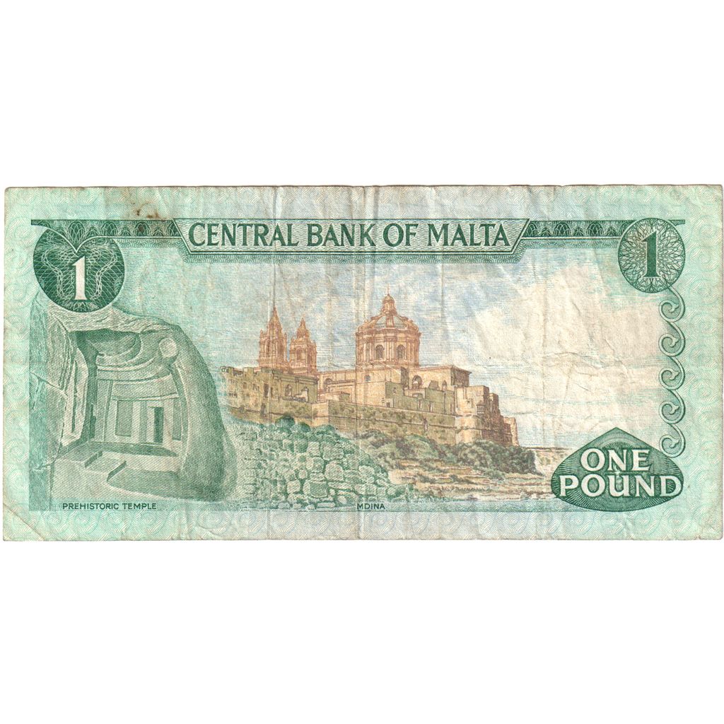 Malte, 1 Lira, TB