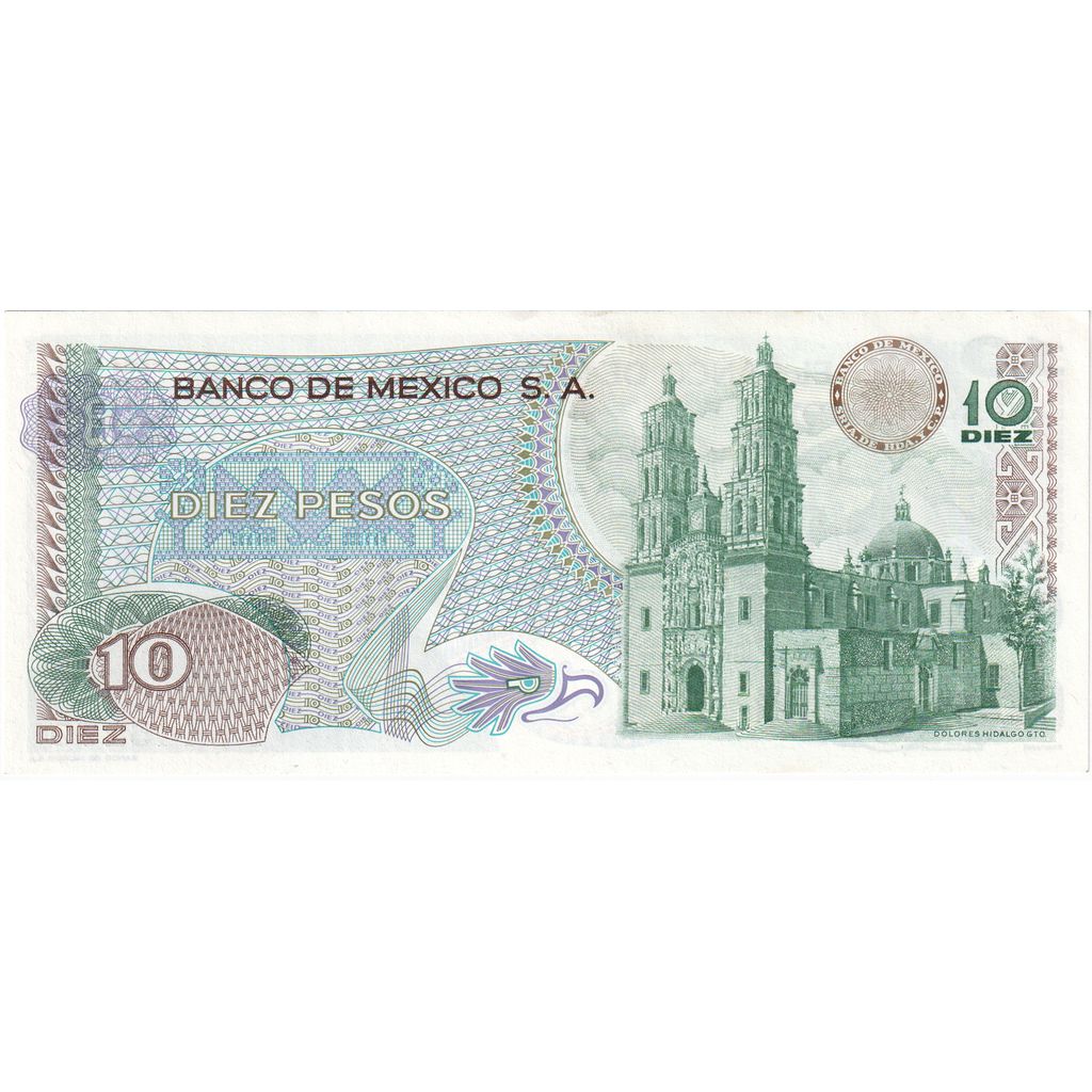 Mexico, 10 Pesos, 1971-02-03, UNC(64)