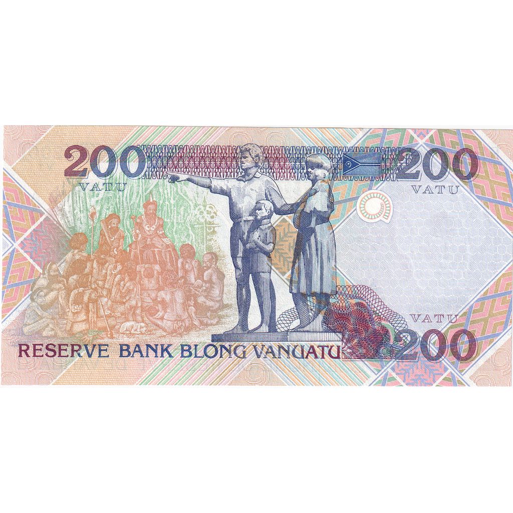 Vanuatu, 200 Vatu, Undated (1995), UNC(65-70)