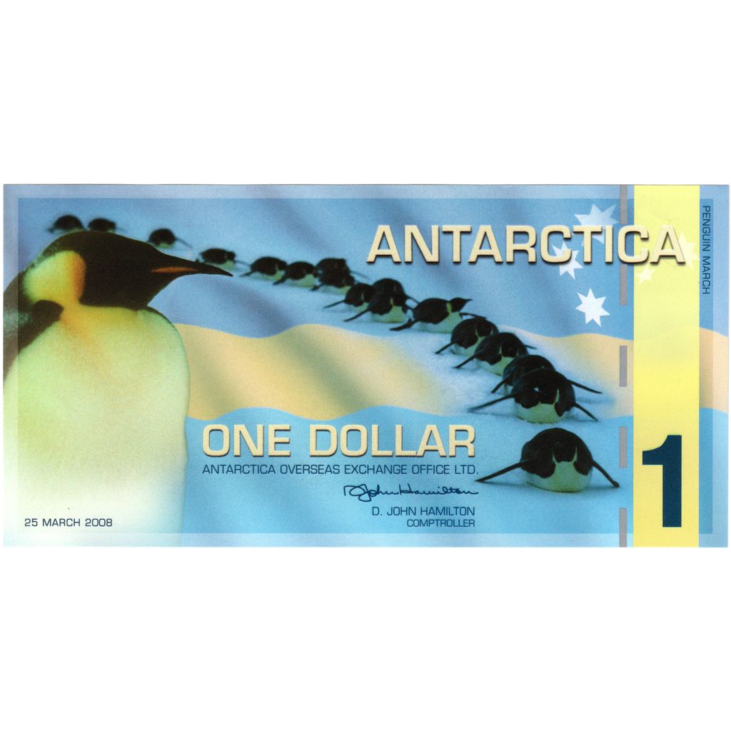 Antártida, 1 Dollar, 2007-11-23, UNC(65-70)