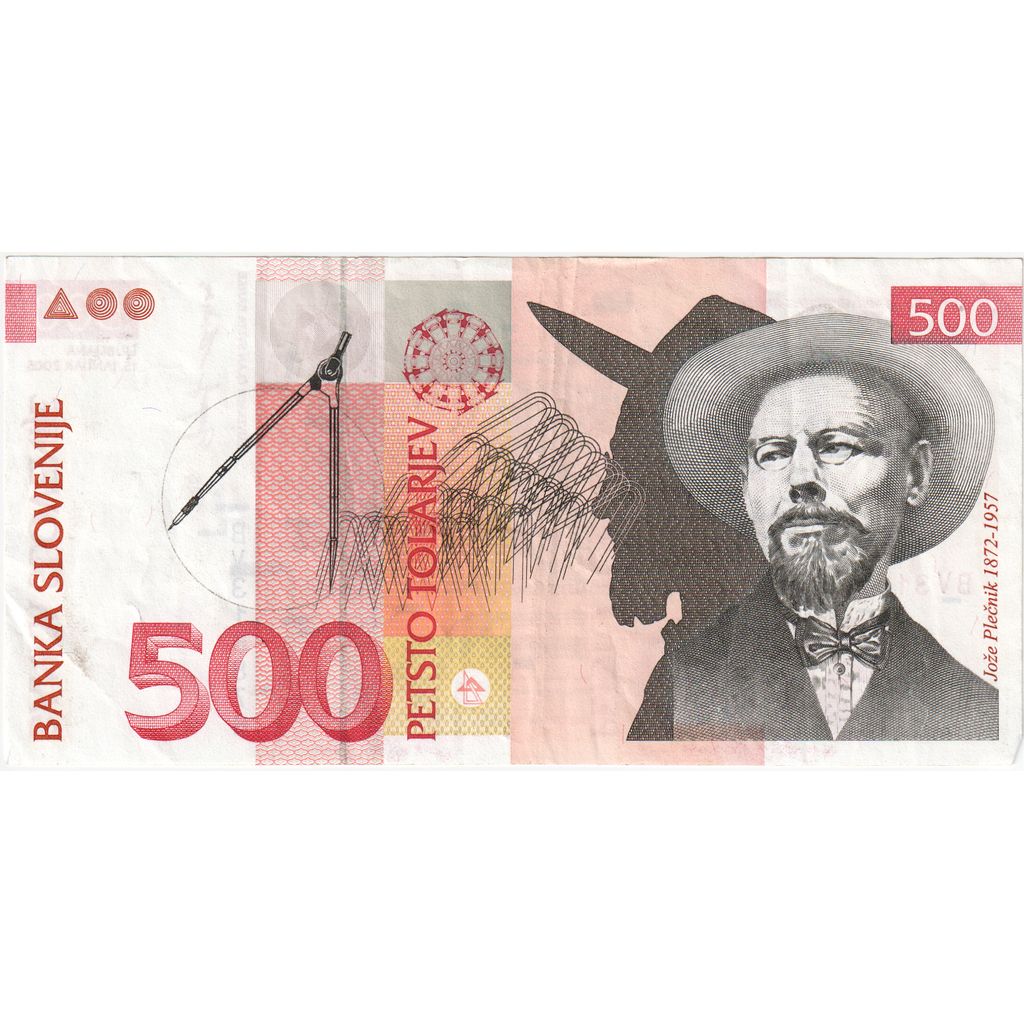Slovenia, 500 Tolarjev, 2005-01-15, UNC(65-70)