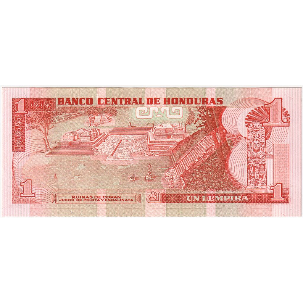 Honduras, 1 Lempira, 1980-05-29, VF(20-25)
