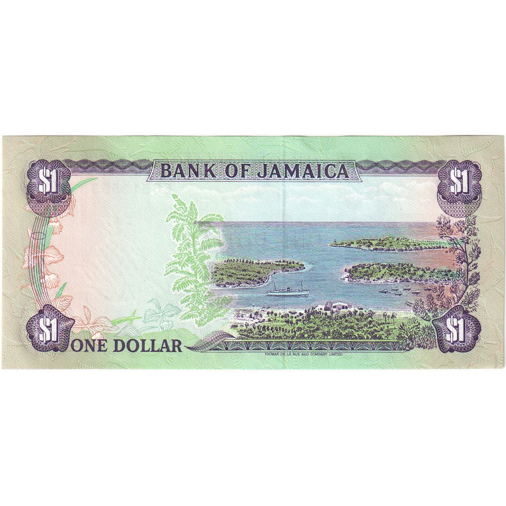 Jamaica, 1 Dollar, UNC(65-70)