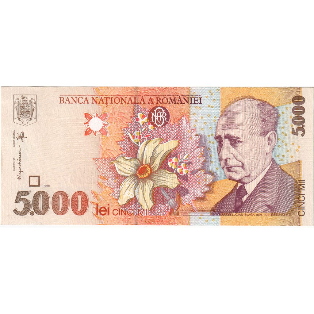 Romania, 5000 Lei, MB