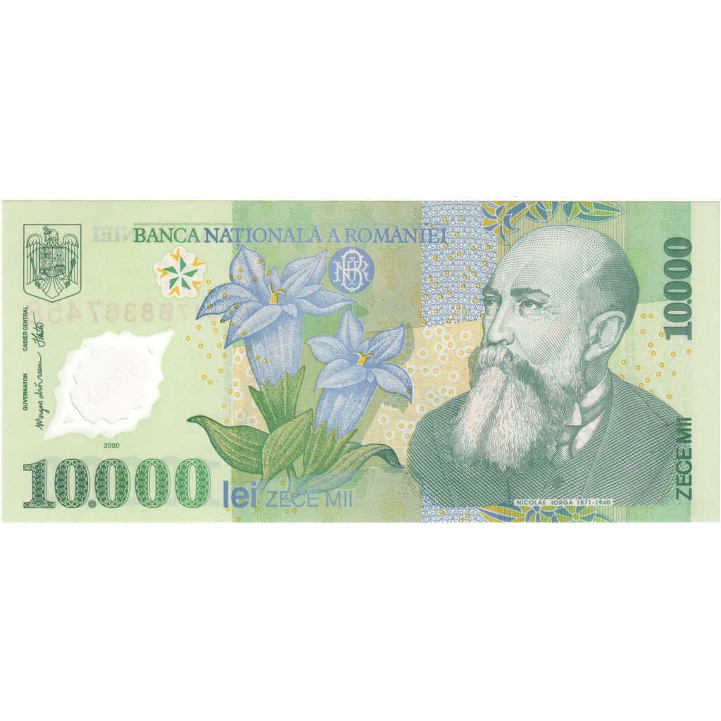 Romania, 10,000 Lei, BB