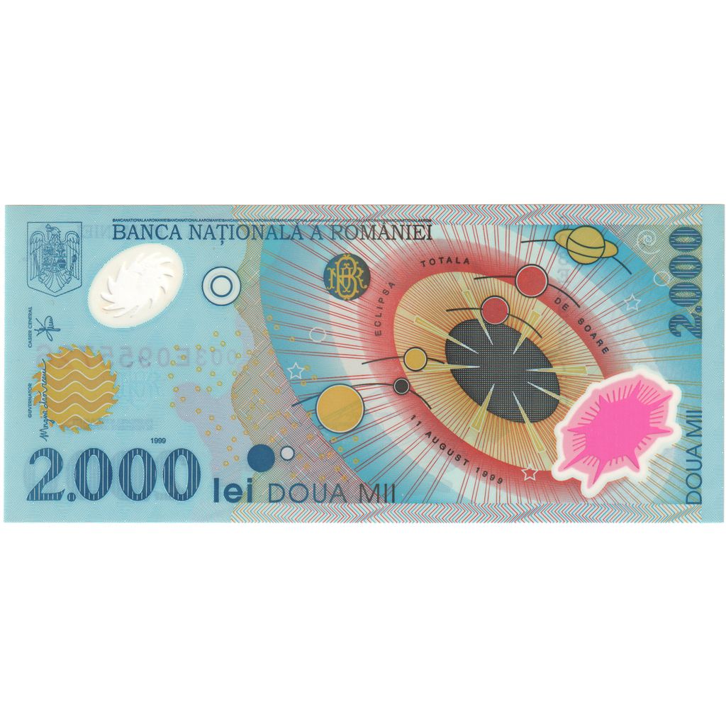 Romania, 2000 Lei, MB