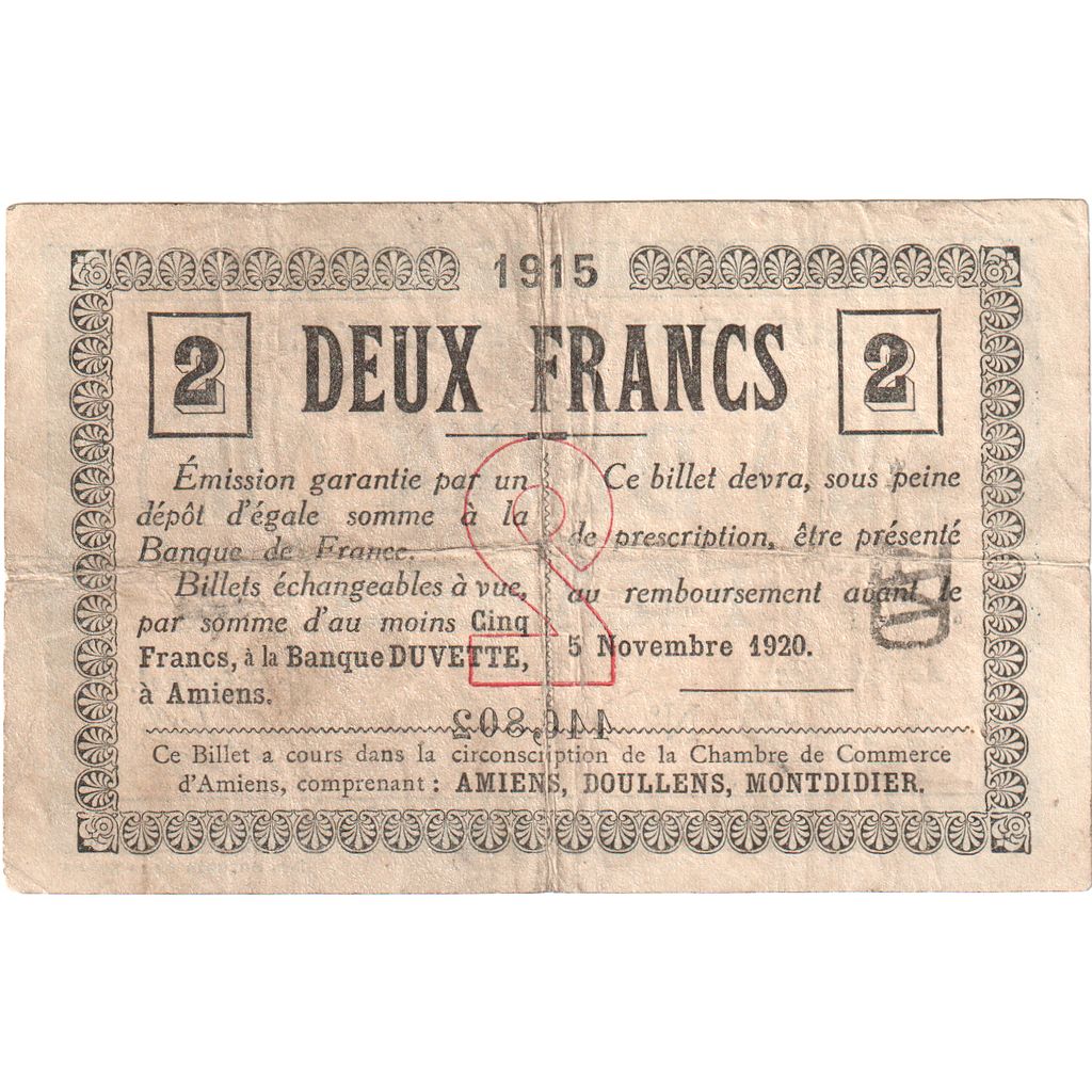 Frankreich, 2 Francs, 116,802, SS, Pirot:7-31