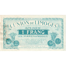 França, Limoges, 1 Franc, VF(30-35)
