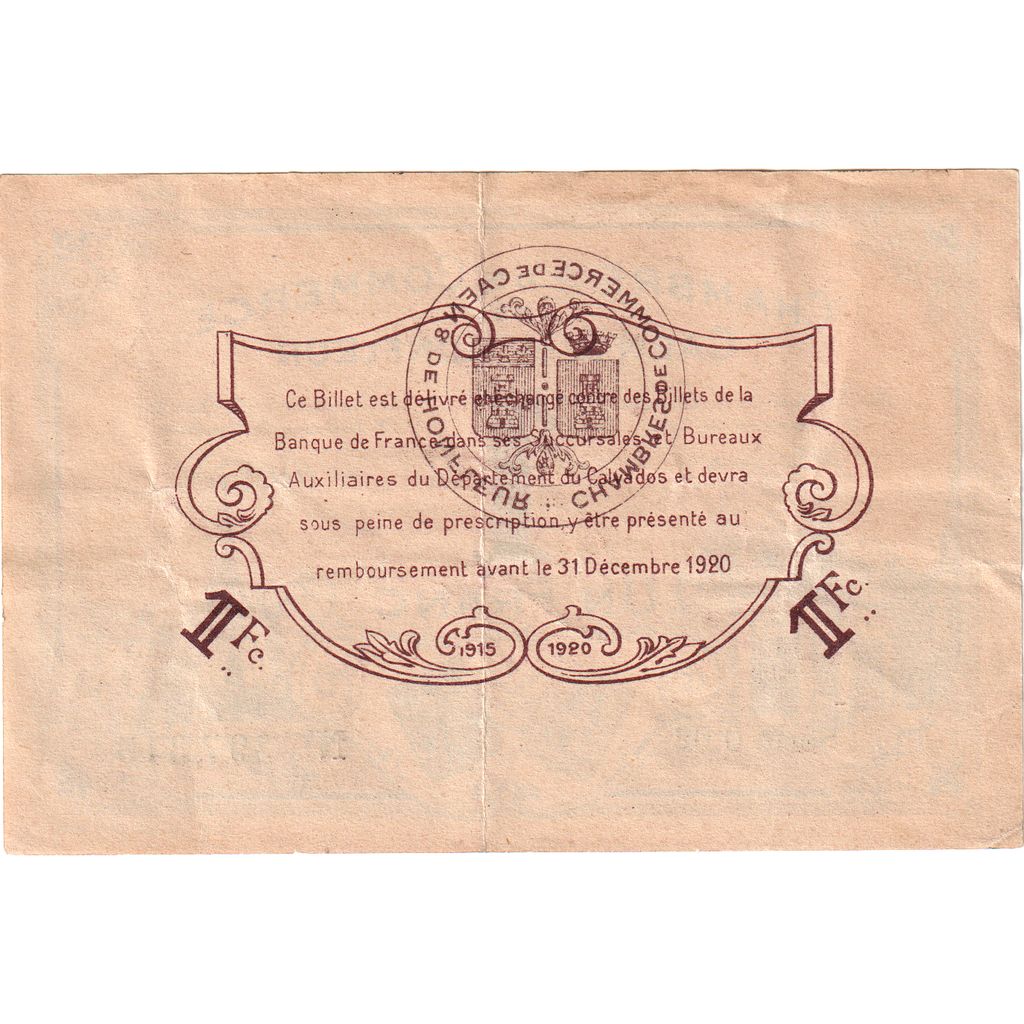 Francja, 1 Franc, Série 0,02 397,316, EF(40-45), Pirot:34-6