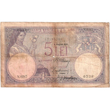 Rumanía, 5 Lei, 1928-11-22, BC
