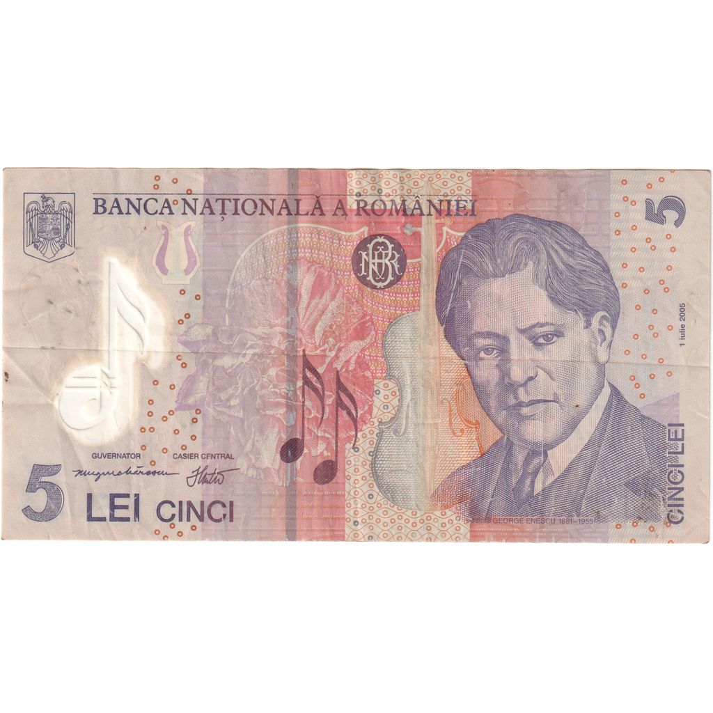 Rumänien, 5 Lei, VZ