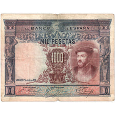 Spain, 1000 Pesetas, 1925-07-01, VF(30-35)
