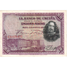 Spain, 50 Pesetas, 1928-08-15, UNC(60-62)