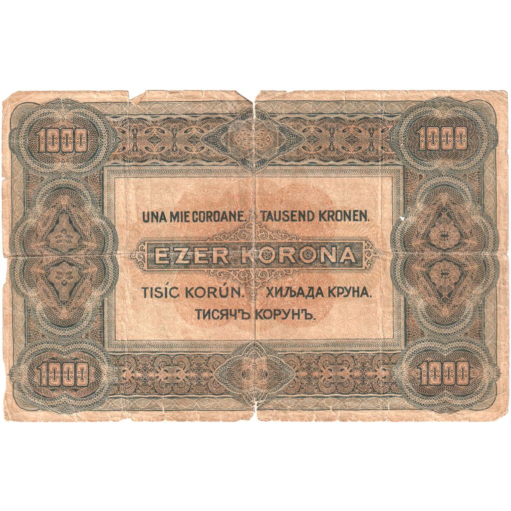Hungria, 1000 Korona, 1920-01-01, VF(30-35)