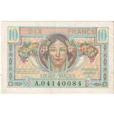 France, 10 Francs, 1947 French Treasury, A.04140084, VF(30-35)