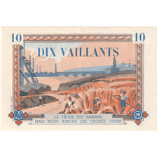 France, Tourist Banknote, 10 VAILLANTS, VG(8-10)