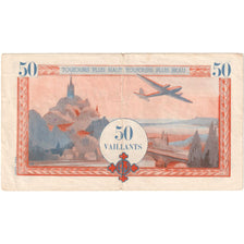 France, Tourist Banknote, 50 VAILLANTS, UNC(63)