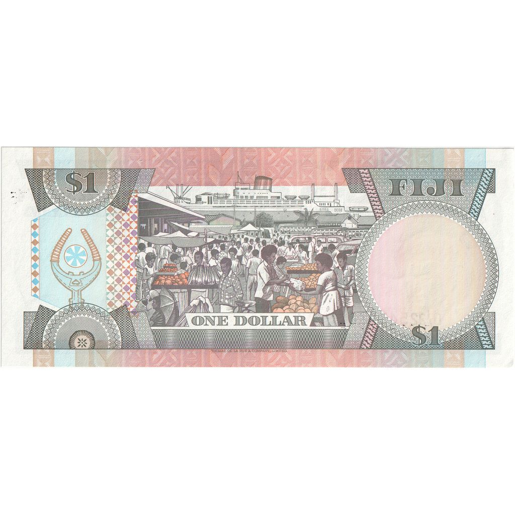 Fiji, 1 Dollar, UNC(65-70)