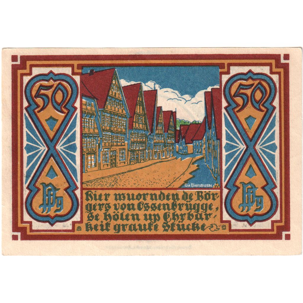 Deutschland, Osnabruck, 50 Pfennig, UNZ-