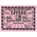 Deutschland, Oppurg, 25 Pfennig, 1921-08-01, UNZ