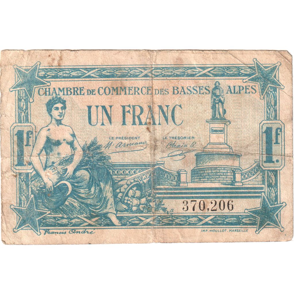 France, 1 Franc, 1918-01-08, 370,206, TB