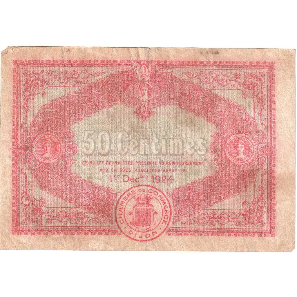 France, 50 Centimes, 1919-12-01, 496589, EF(40-45), Pirot:53-17