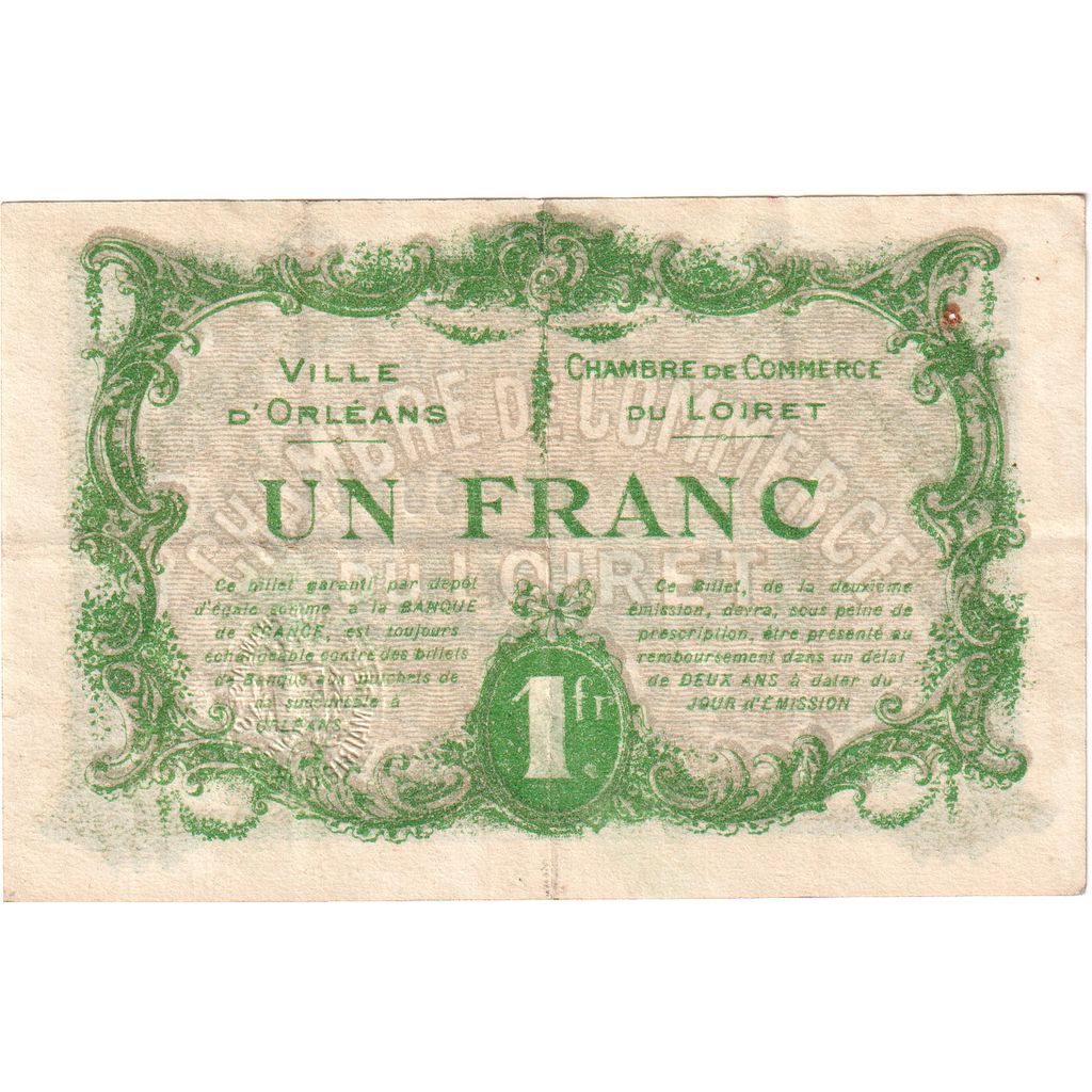 Francja, 1 Franc, 1916-04-02, 183677, AU(55-58), Pirot:95-12