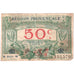 France, 50 Centimes, 1922,Chambre de Commerce MARSEILLE, VF(20-25)