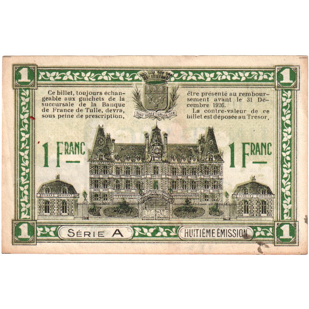 Francia, 1 Franc, 211,718, BB, Pirot:126-1