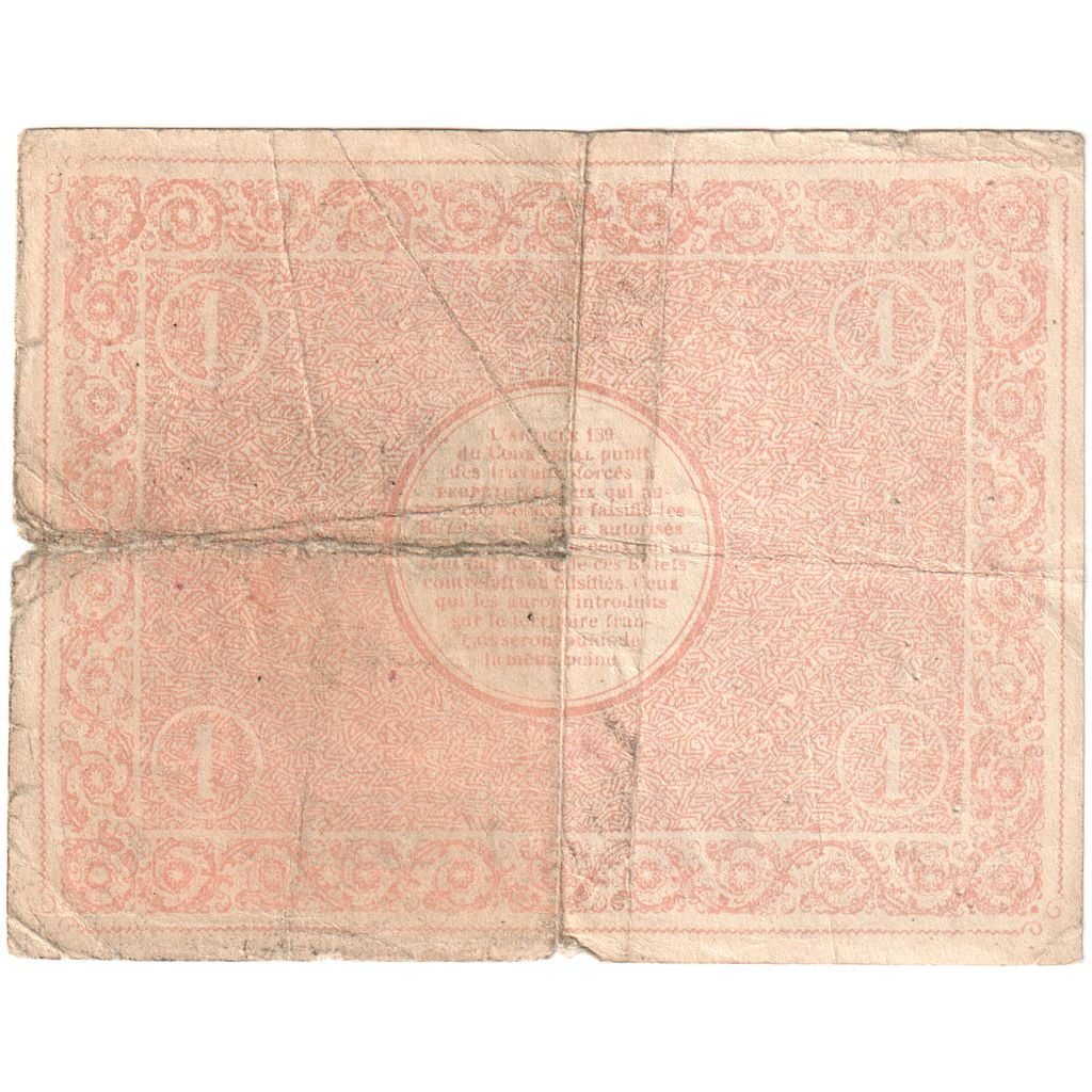 Frankreich, 1 Franc, 1915-03-12, G.29 66, SS, Pirot:59-1589