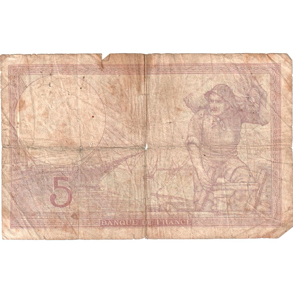 France, 5 Francs, Violet, 1932-07-21, Q.66738, AB