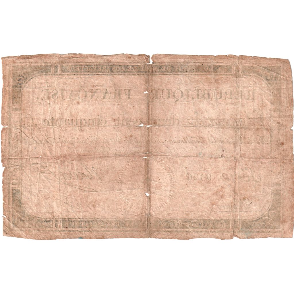 França, 250 Livres, 1793, Série 9526, VG(8-10)