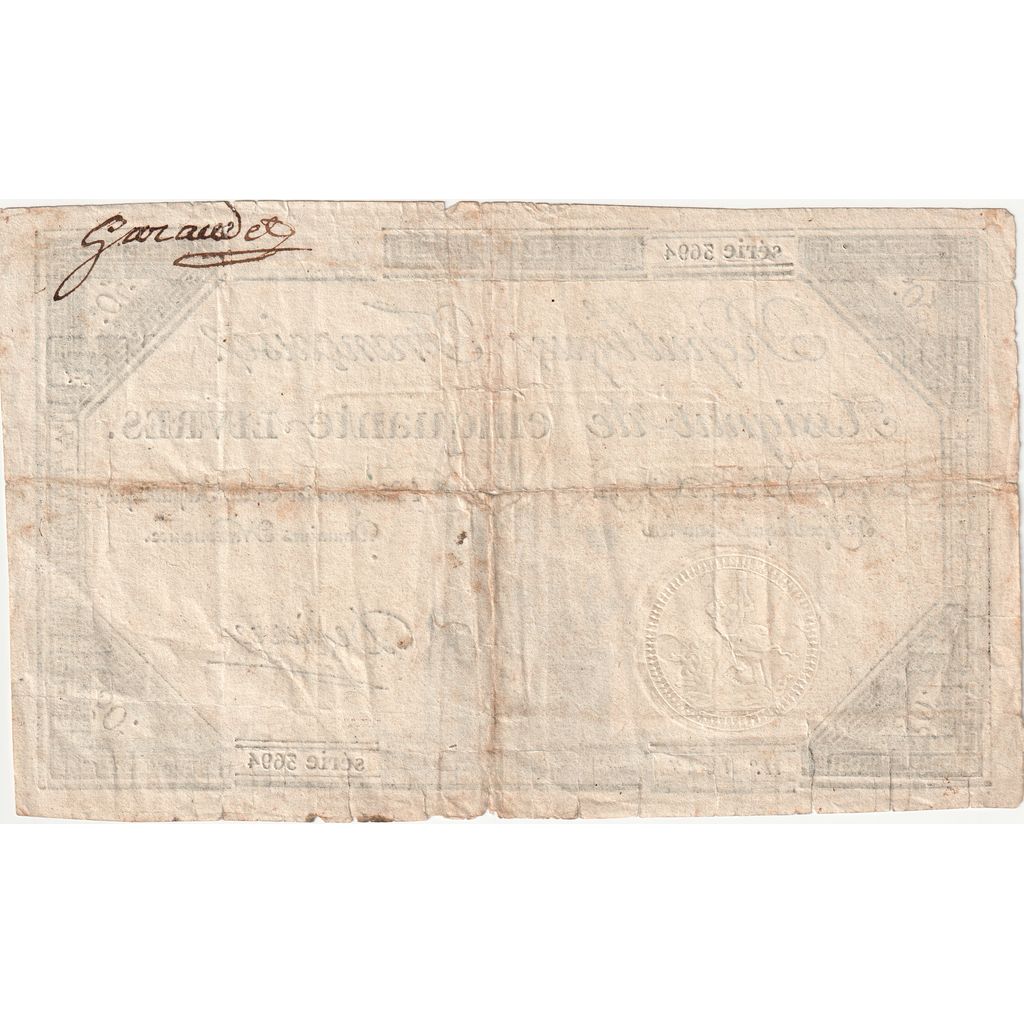 France, 250 Livres, 1793, Série 3694, B