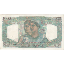 France, 1000 Francs, Minerve et Hercule, 1949-11-03, W.597, EF(40-45)
