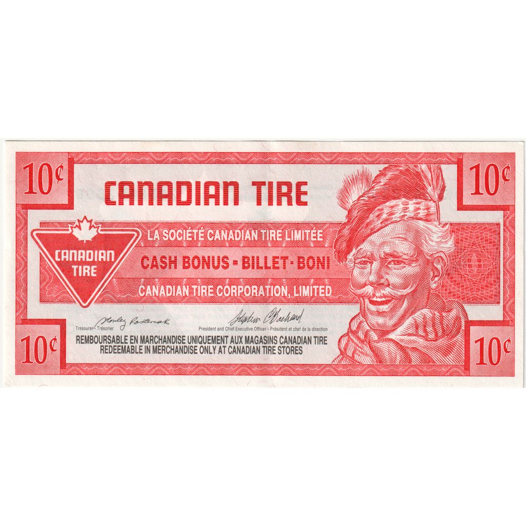 Canada, 10 Cents, CANADIAN TIRE PUB, NEUF