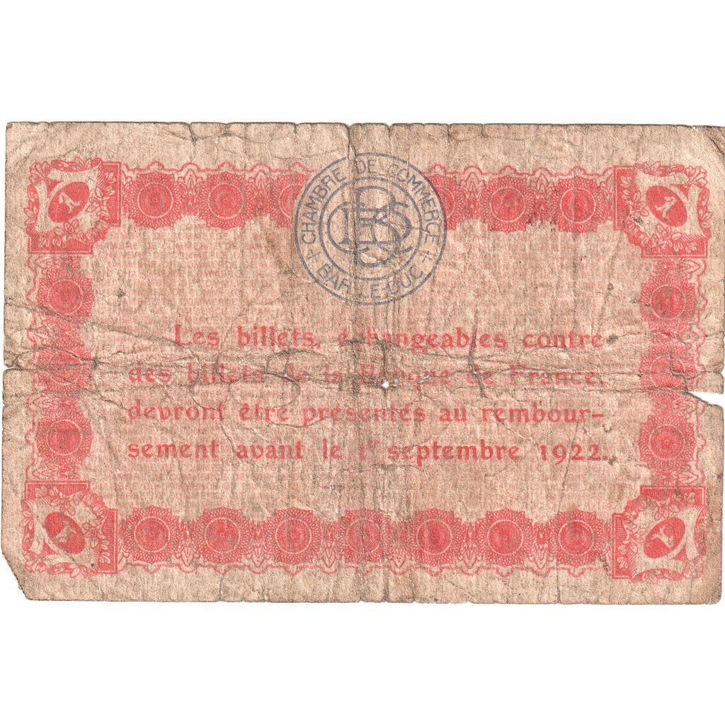 Francia, 1 Franc, 832,096, BC+, Pirot:19-15