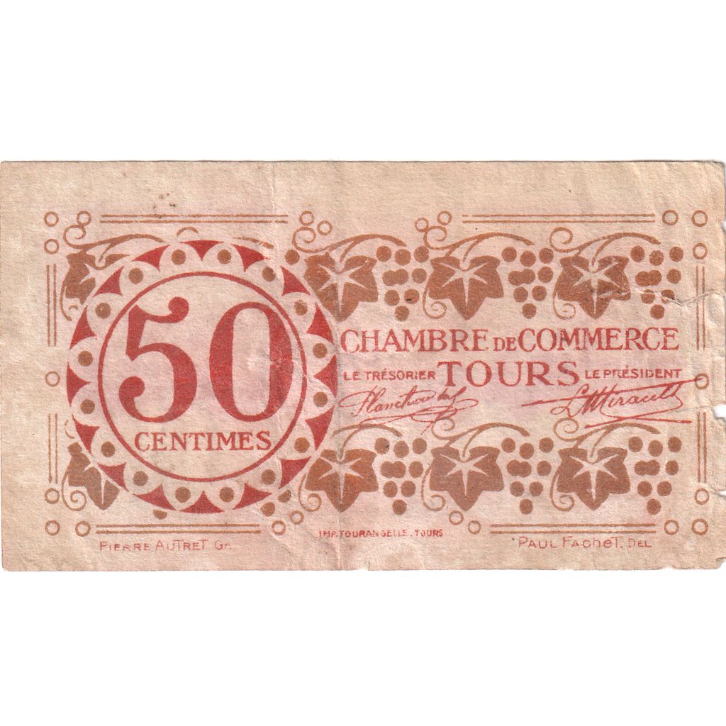 France, 50 Centimes, 1920-12-27, 575,563, EF(40-45), Pirot:123-6
