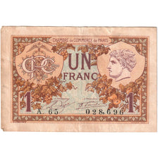 France, 1 Franc, PIROT 97.36, 1920-03-10, A.65, PARIS, SUP