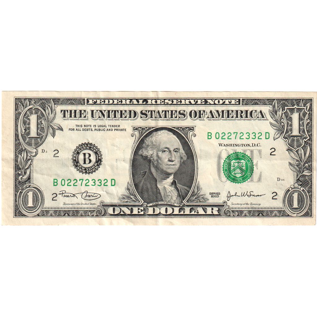 United States, One Dollar, ATLANTA, EF(40-45)