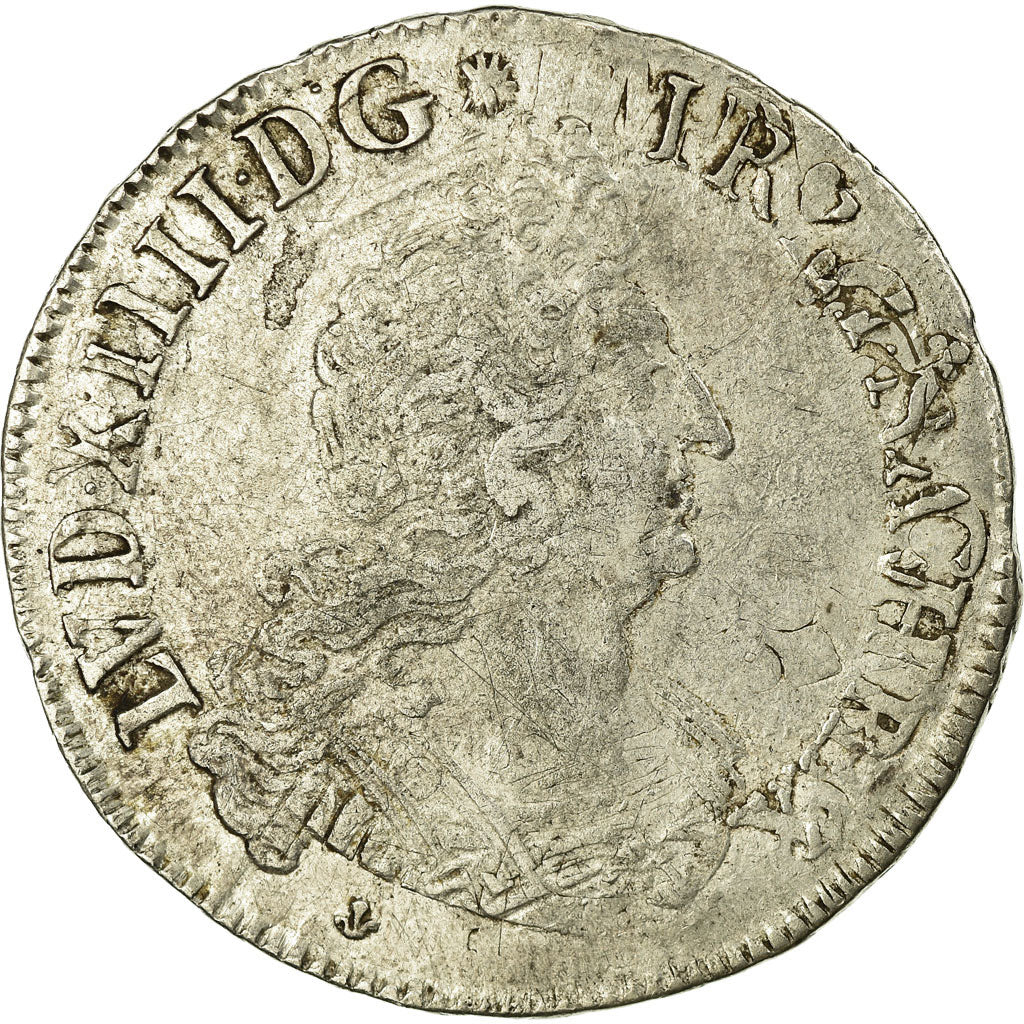 Coin, France, Louis XIV, 1/2 Écu aux insignes, 1/2 ECU, 43 Sols, 1703