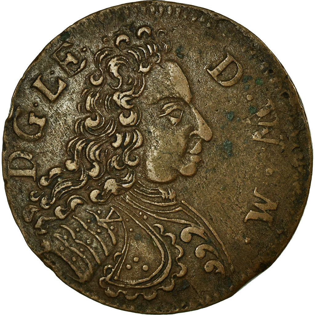 Comté de Montbéliard, Léopold Eberhard, Liard, 1710, Montbéliard, Cuivre