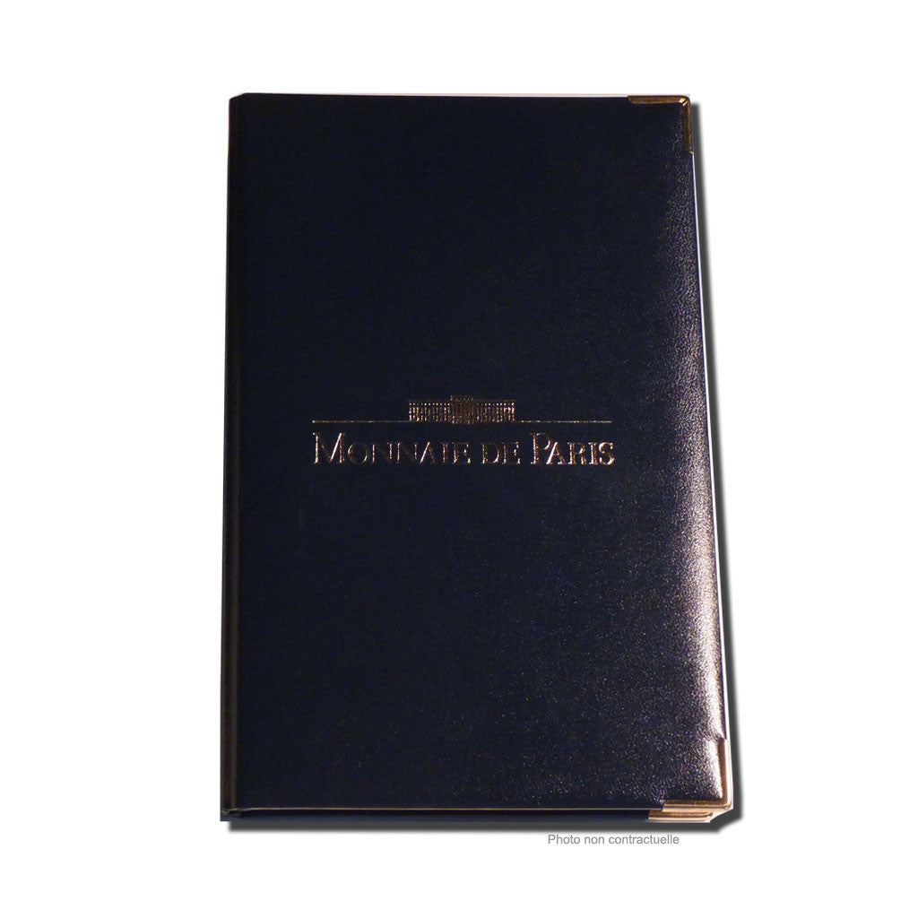 Coin, France, Proof Set Franc, 1995, Paris, MS(65-70), Gadoury:page 288