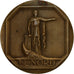 Frankrijk, Medaille, Compagnies d'Assurances, Le Nord, 1938, ZF+, Bronze