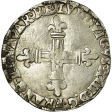 Coin, France, Louis XIII, 1/4 Écu de Béarn, 1/4 Ecu, 1616, Morlaas, EF(40-45)