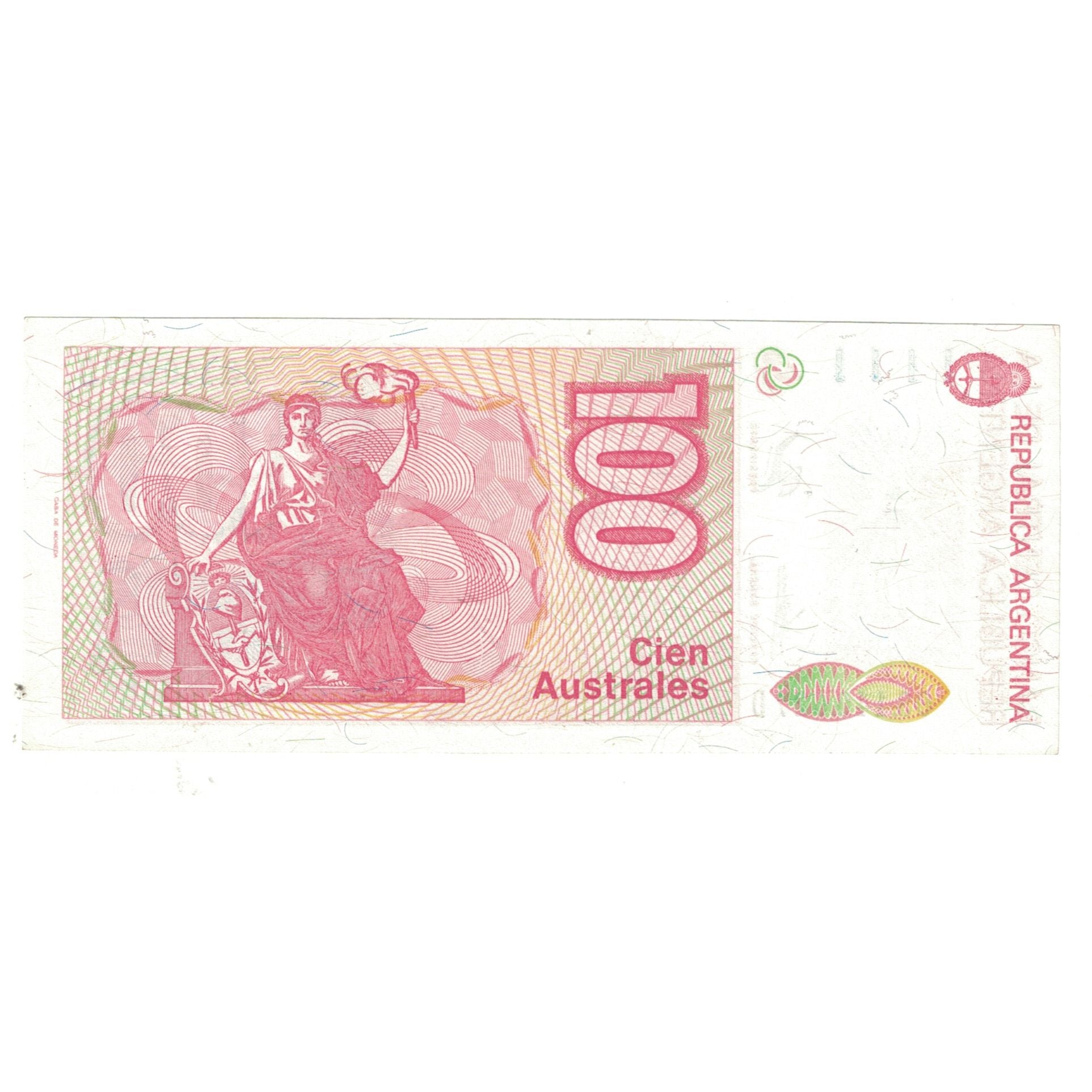Banconote, Argentina, 100 Australes, KM:327a, SPL-